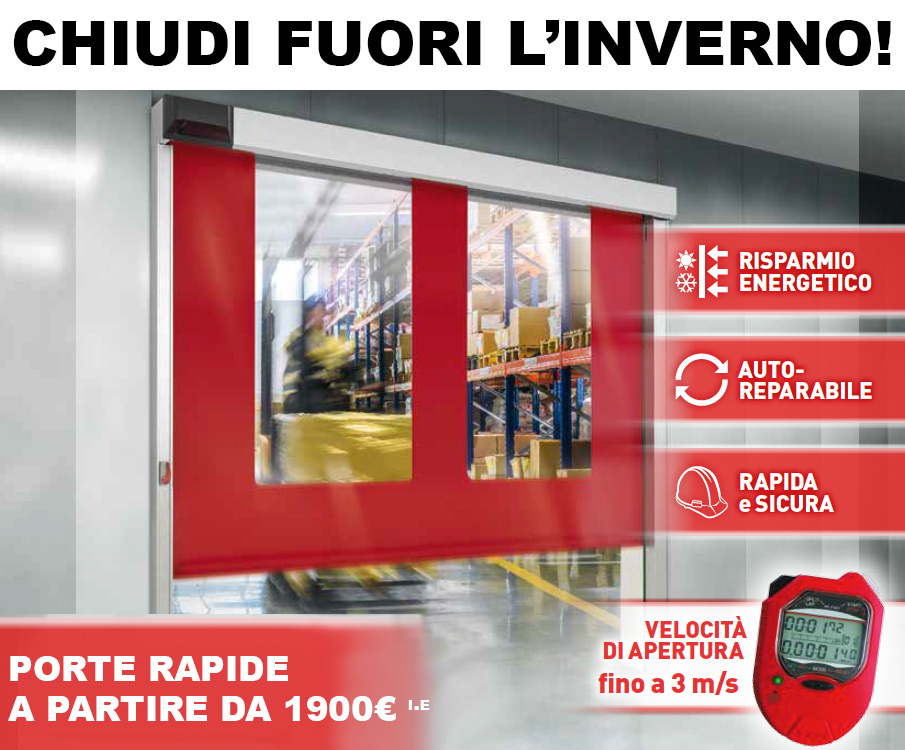 Chiudi fuori l’inverno! PORTE RAPIDE IN OFFERTA!